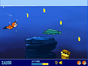 Game Teddy Goes Swimming