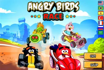 Đua xe cùng Angry Birds