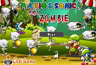 Mario diệt zombie