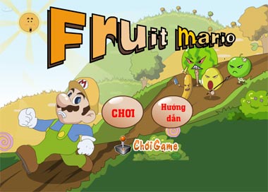 Mario hoa quả