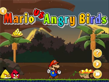 Mario trộm trứng của Angry birds